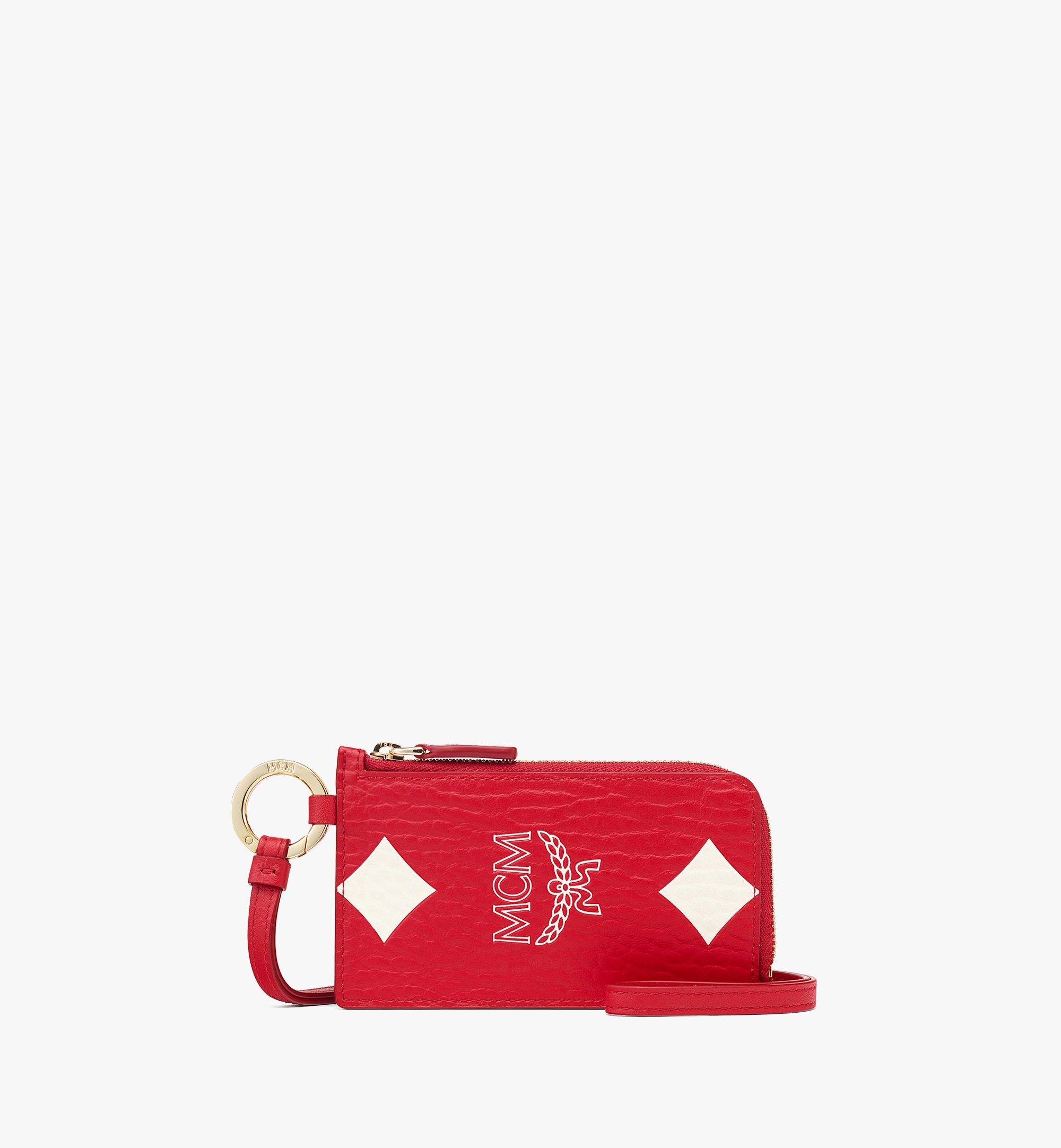 Mcm key pouch red hotsell